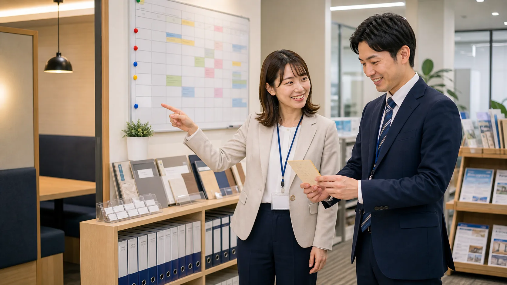 商談資料・顧客資料の自動整理AIのイメージ