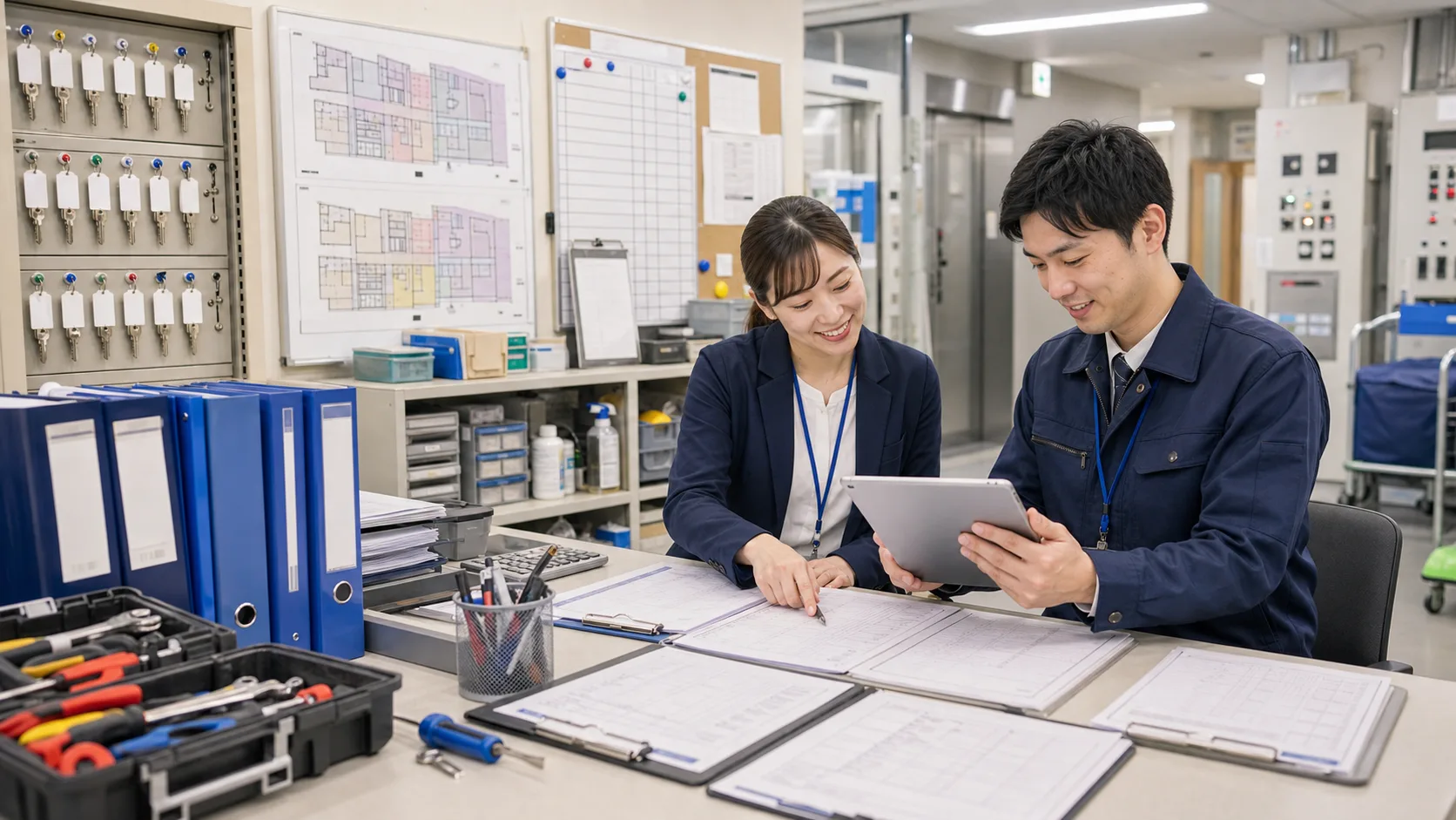 巡回写真・修繕記録の自動整理AIのイメージ
