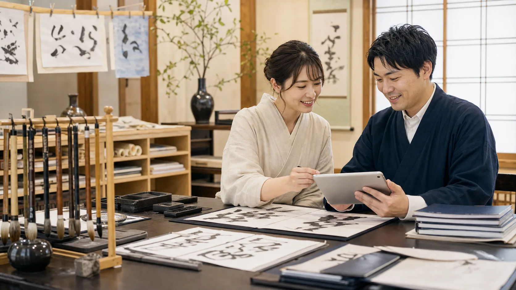作品写真・生徒書類の自動整理AIのイメージ