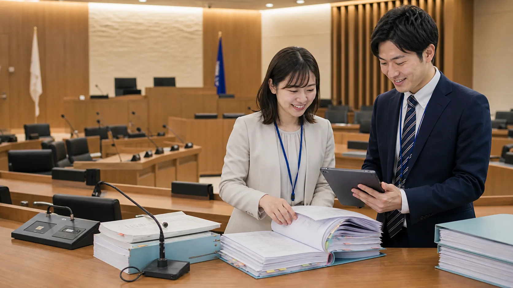 議事録・会議資料の自動整理AIのイメージ