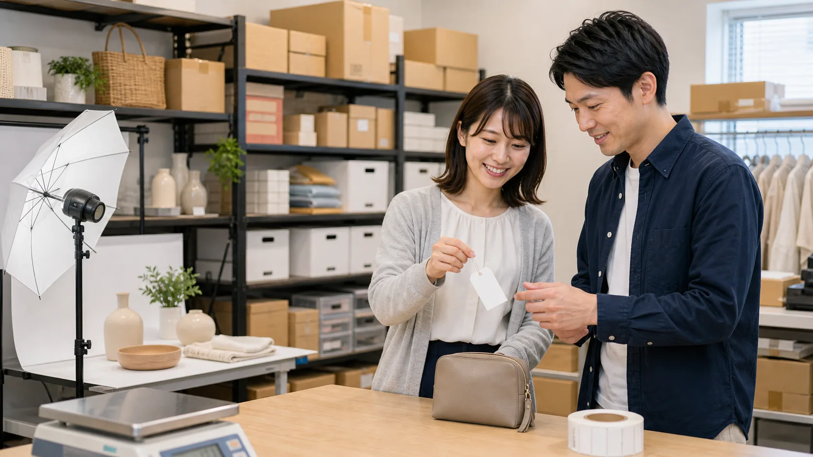 商品画像・販促素材の自動整理AIのイメージ