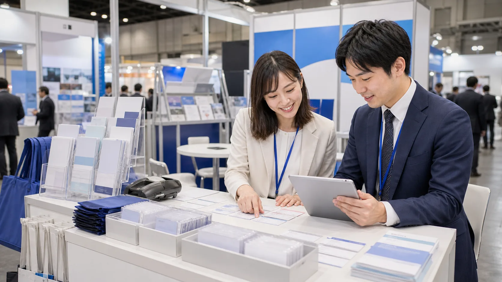 イベント写真・名刺・商談メモの自動整理AIのイメージ