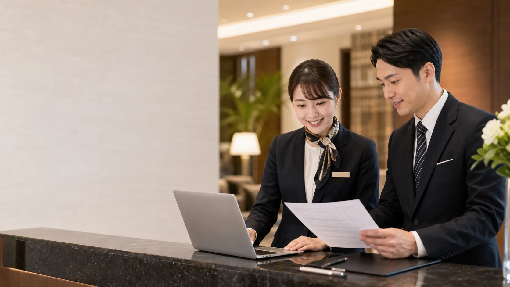 予約書類・清掃写真・設備記録の自動整理AIのイメージ