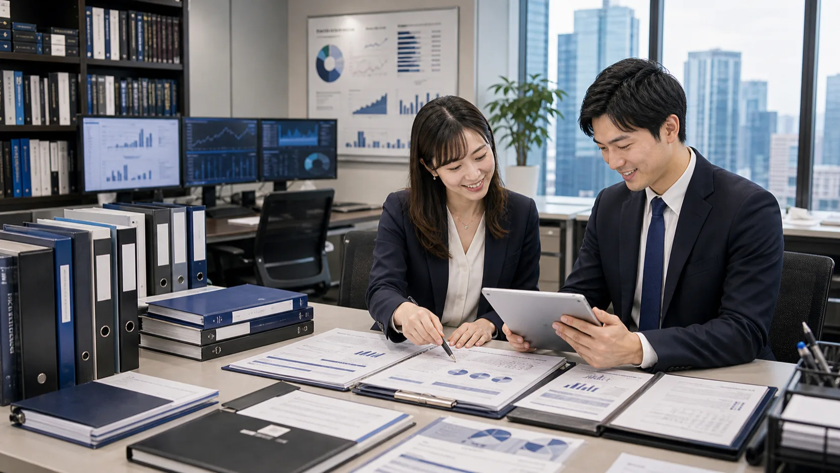 IR資料・運用関連資料の自動整理AIのイメージ