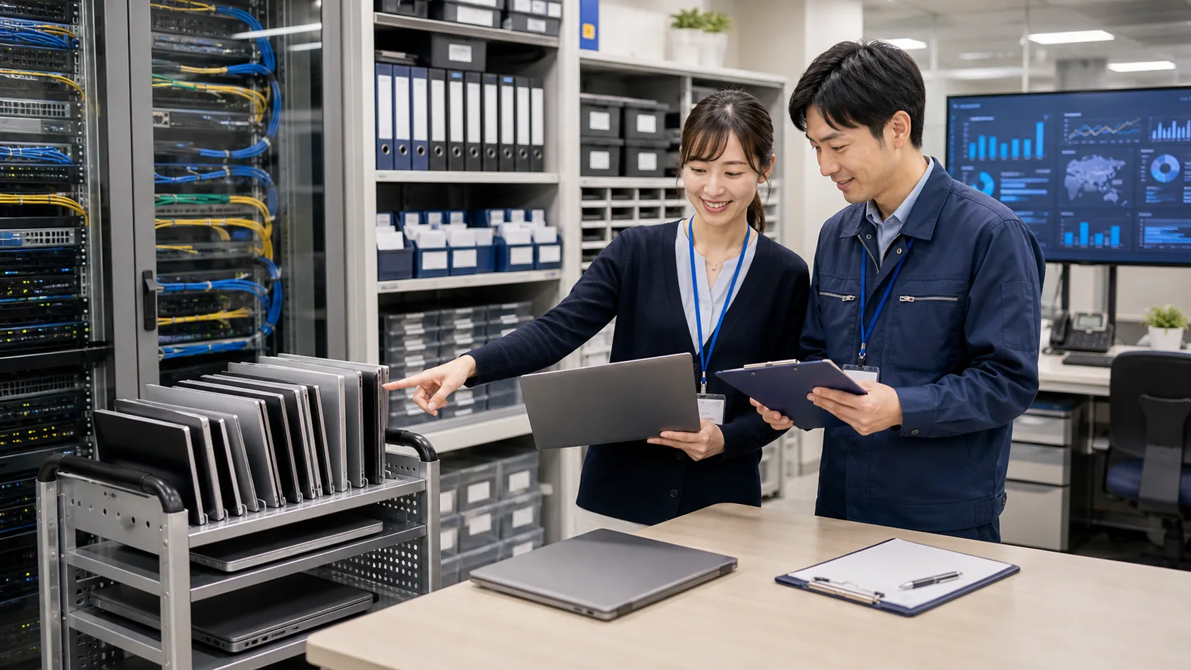 台帳・申請・証跡ファイルの自動整理AIのイメージ