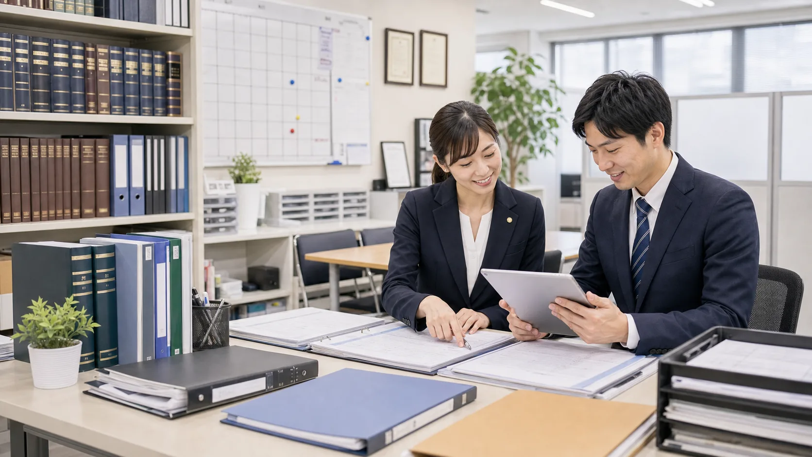 労務書類・従業員書類の自動整理AIのイメージ