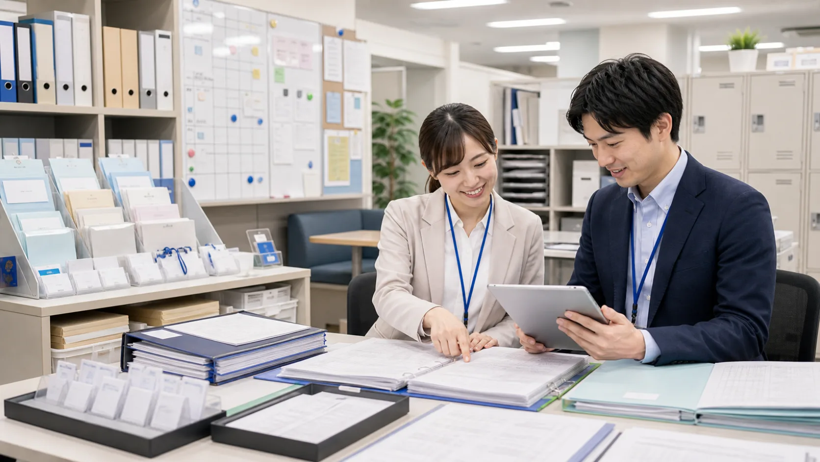 入退社・社会保険書類の自動整理AIのイメージ