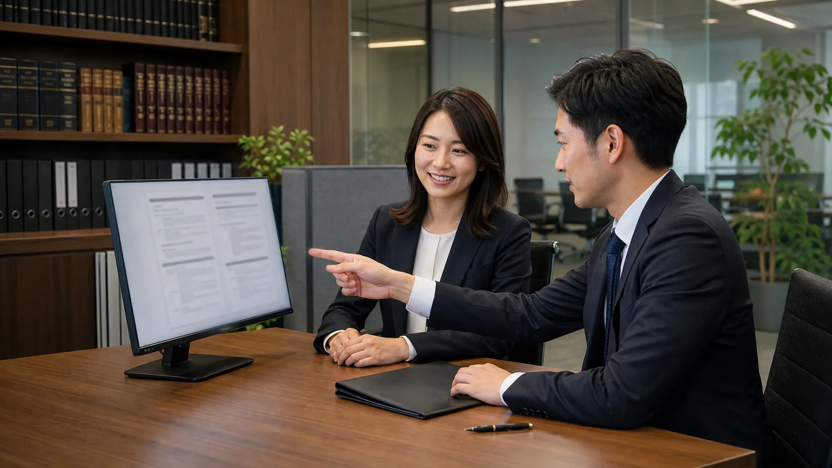 契約書・証跡資料の自動整理AIのイメージ