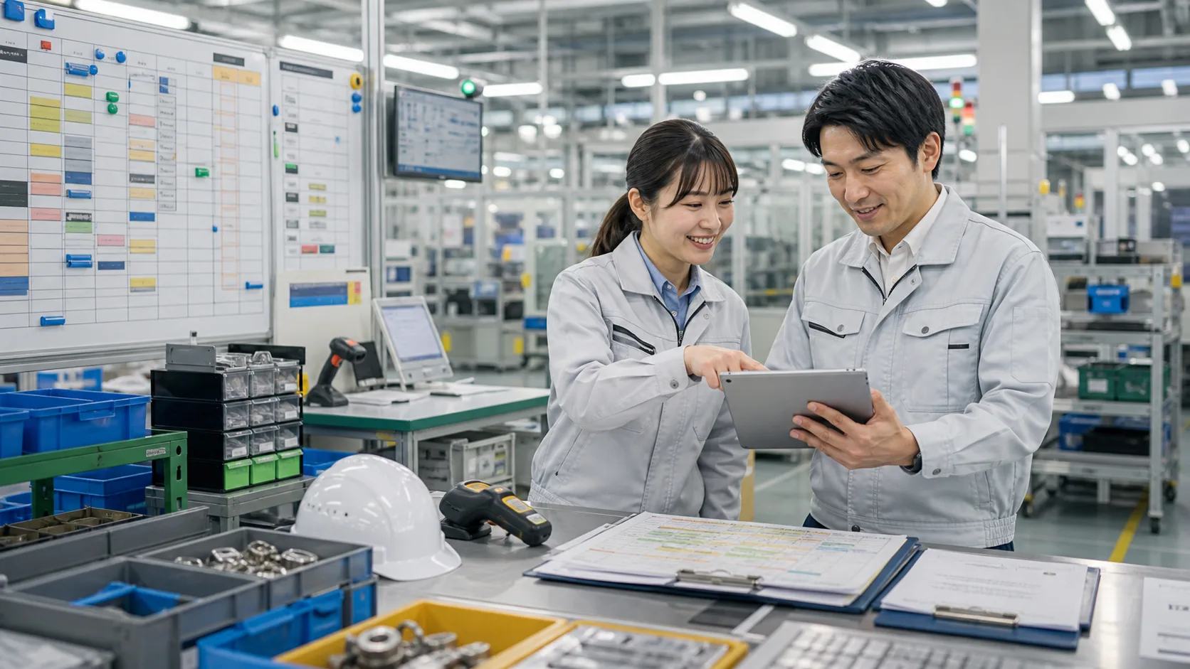 生産書類・納品関連資料の自動整理AIのイメージ