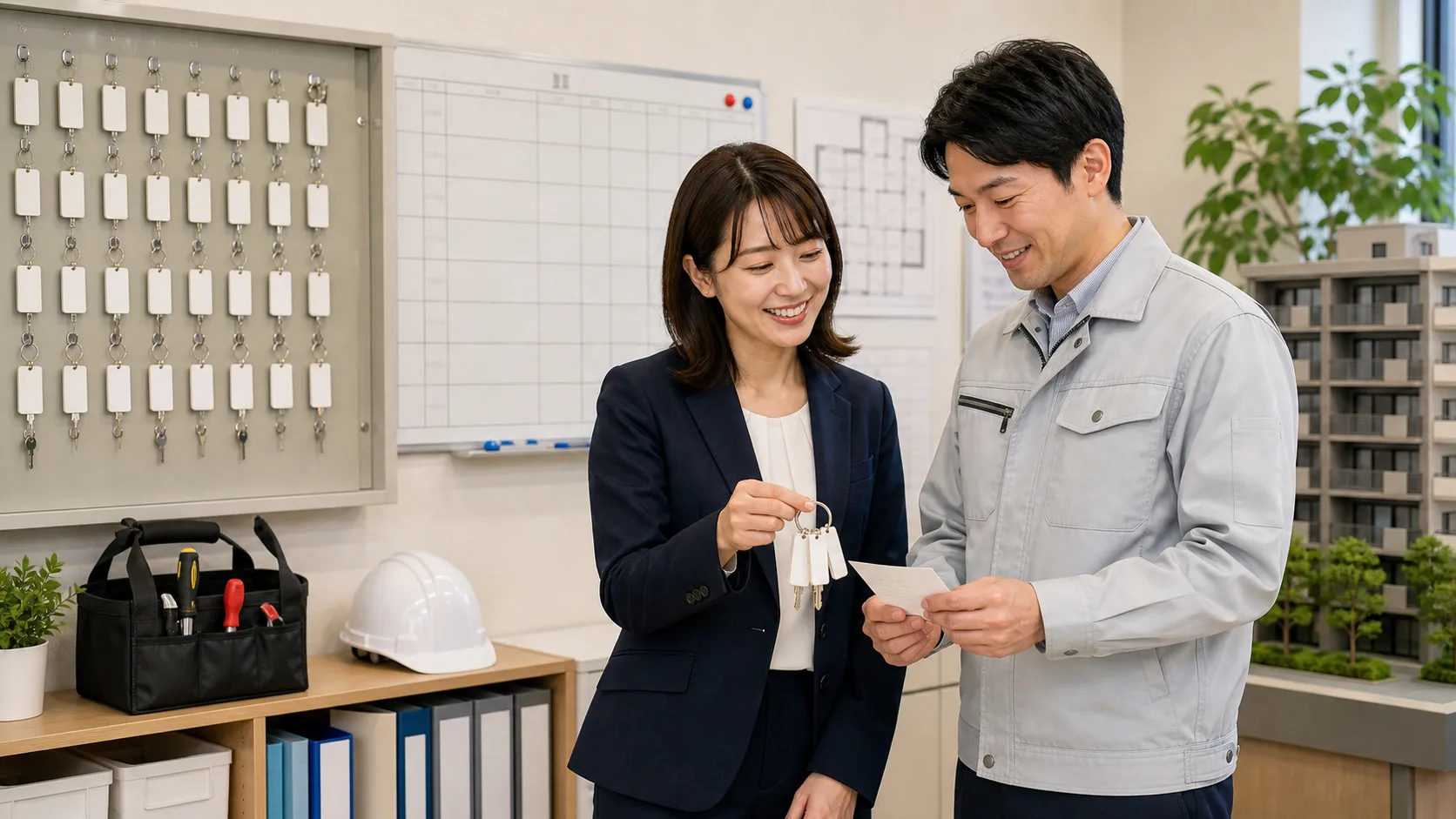 物件写真・修繕記録の自動整理AIのイメージ