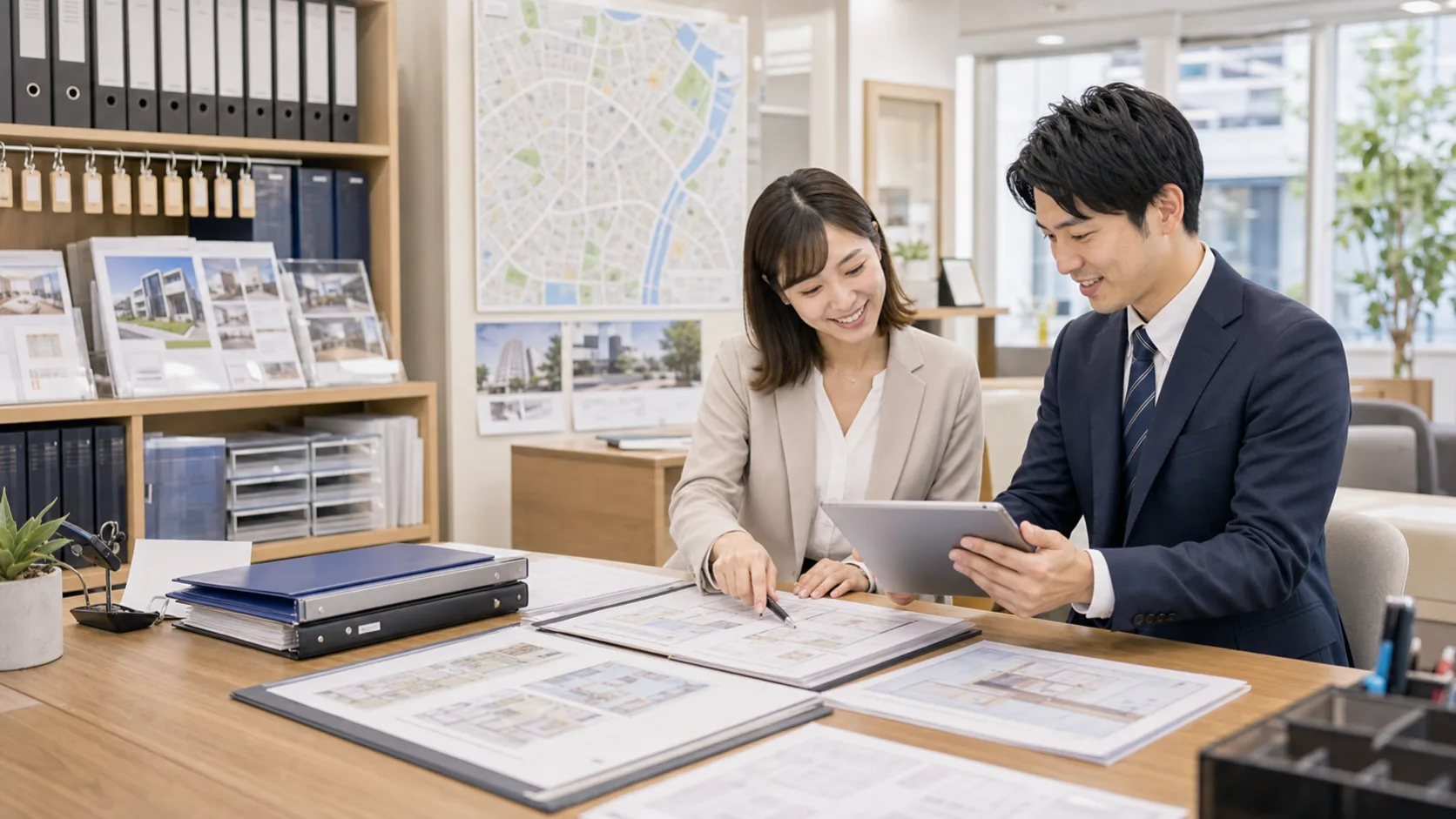 物件資料・内見写真の自動整理AIのイメージ