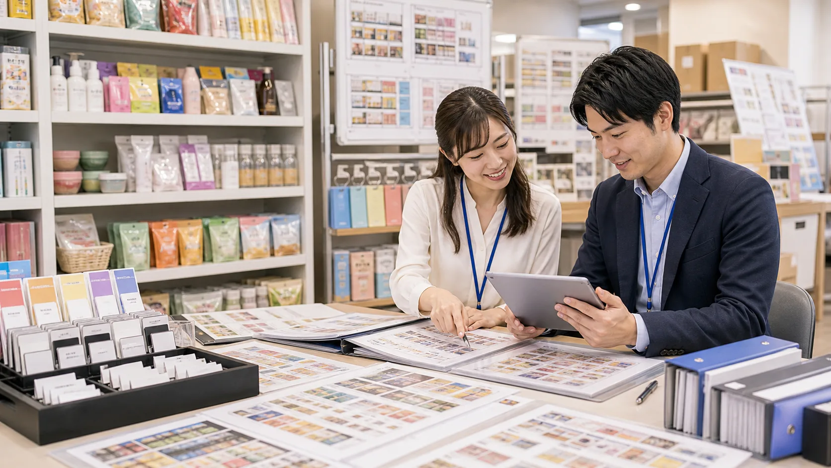 商品資料・販促画像の自動整理AIのイメージ