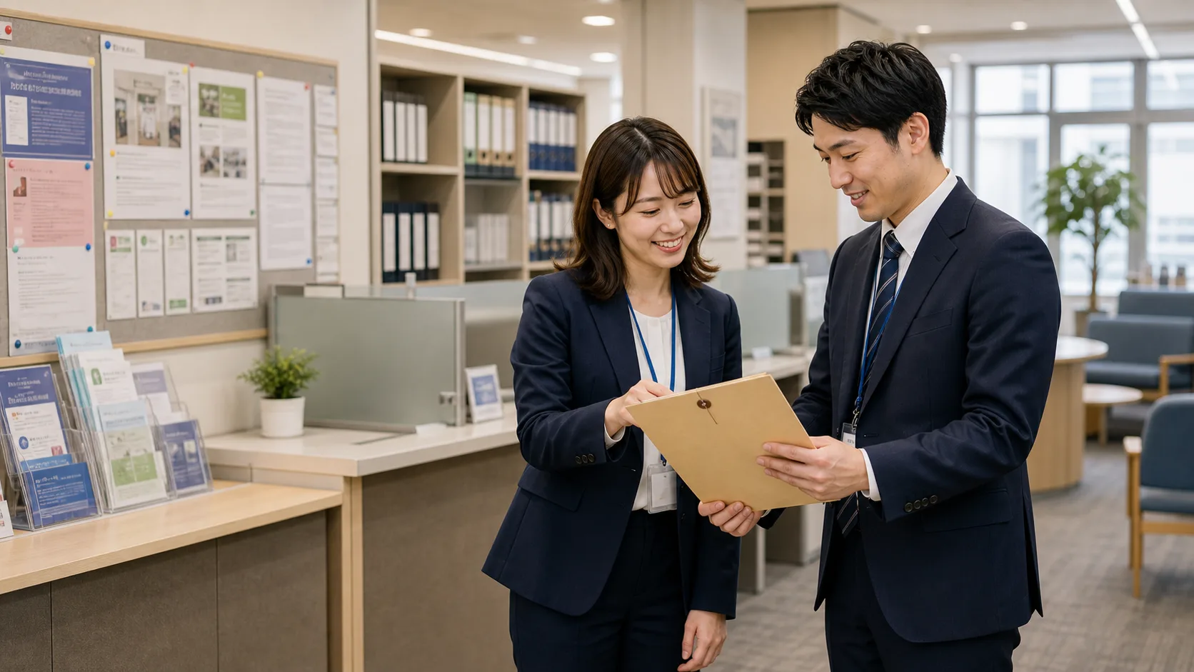 学生書類・会議資料の自動整理AIのイメージ