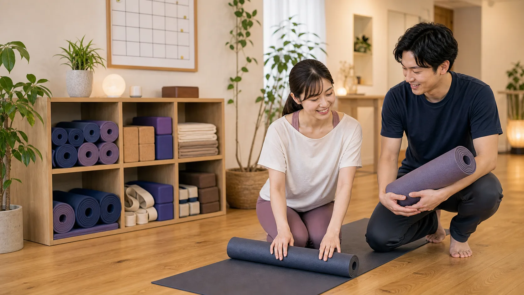 受講書類・レッスン資料の自動整理AIのイメージ
